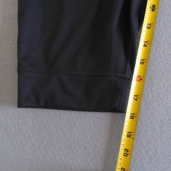 UNDER ARMOR Women's Athletic Capri Pants, size-Sm, Black, Elastic/tie waistband - Picture 6 of 11